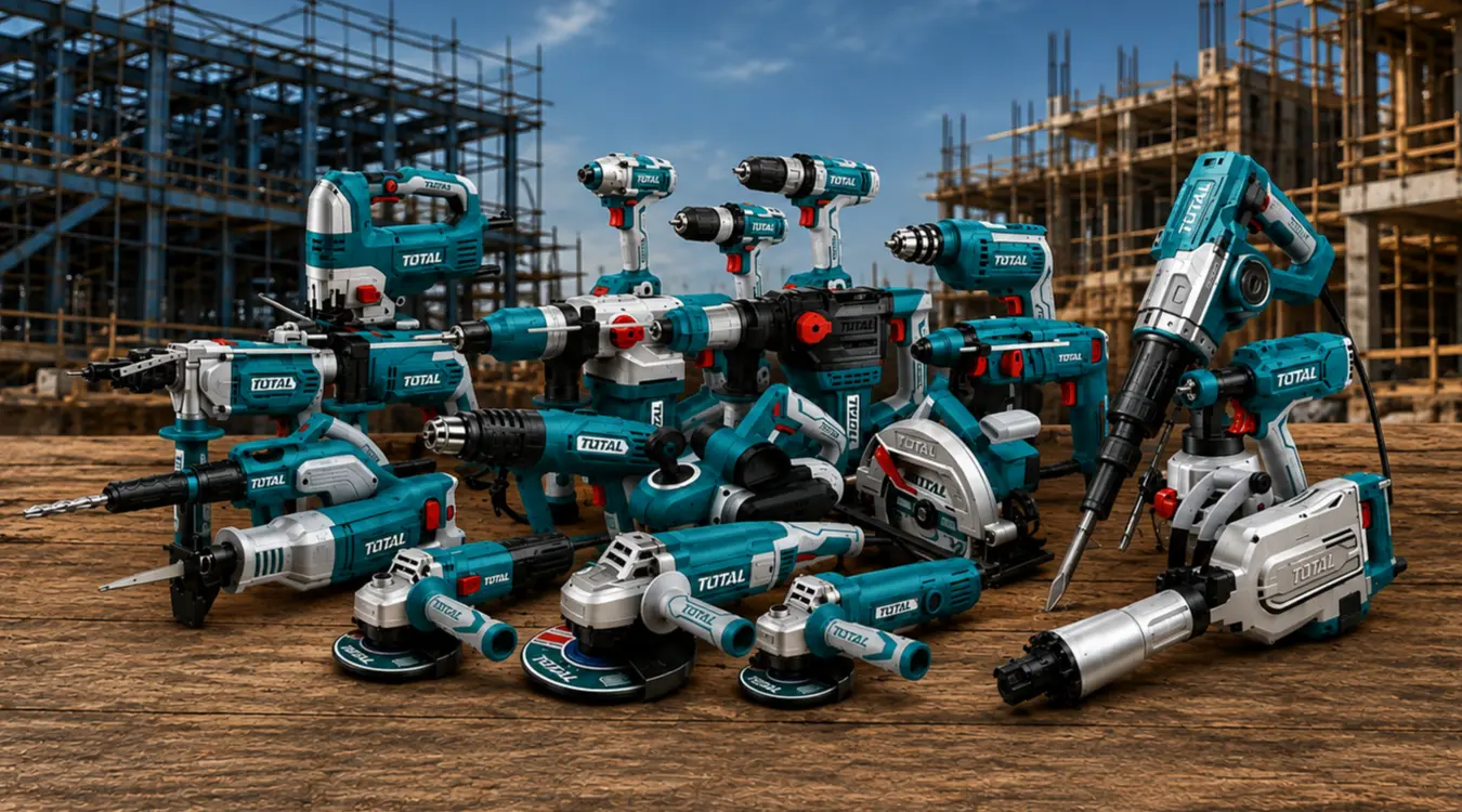 Range of power tools available for hire