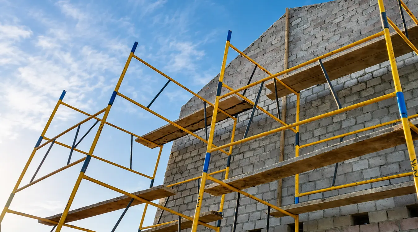 Scaffolding frames and boards for hire